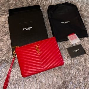 YSL “Authentic “Saint Laurent Monogram Matelasse